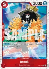 Brook - ST01-011 (Pirate Foil) - Premium Booster -The Best- Vol. 2 - One Piece Card Game card