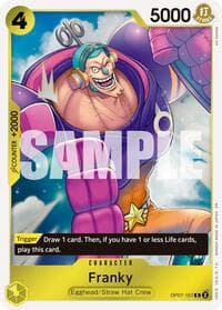 Franky - OP07-107 (Reprint) - Premium Booster -The Best- Vol. 2 - One Piece Card Game card