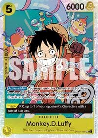 Monkey.D.Luffy - OP07-109 (Reprint) - Premium Booster -The Best- Vol. 2 - One Piece Card Game card