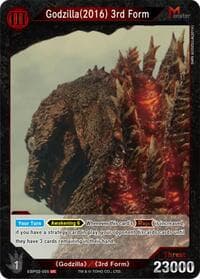 Godzilla (2016) 3rd Form (EBP02-005) - Booster Set 2: G: Monsters Raid Again - Godzilla Card Game card