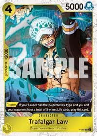Trafalgar Law -  P-088 (Pirate Foil) - Premium Booster -The Best- Vol. 2 - One Piece Card Game card