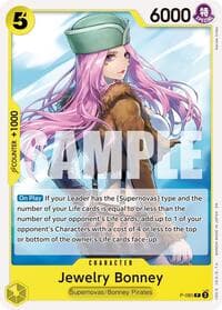 Jewelry Bonney - P-085 (Reprint) - Premium Booster -The Best- Vol. 2 - One Piece Card Game card