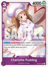 Charlotte Pudding - OP08-067 (Reprint) - Premium Booster -The Best- Vol. 2 - One Piece Card Game card