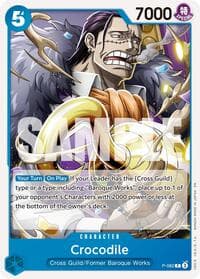 Crocodile - P-082 (Reprint) - Premium Booster -The Best- Vol. 2 - One Piece Card Game card