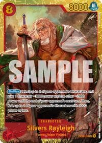 Silvers Rayleigh - OP08-118 (Reprint) - Premium Booster -The Best- Vol. 2 - One Piece Card Game card