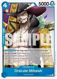 Dracule Mihawk - P-081 (Reprint) - Premium Booster -The Best- Vol. 2 - One Piece Card Game card