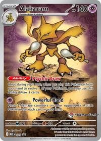 Alakazam - 009 (Pokemon Center Exclusive) - ME: Mega Evolution Promo - Pokemon card