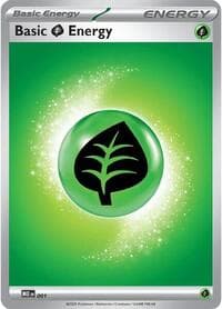 Basic Grass Energy - 001 - MEE: Mega Evolution Energies - Pokemon card