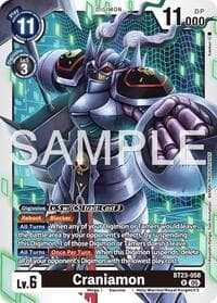 Craniamon - Hackers' Slumber - Digimon Card Game card