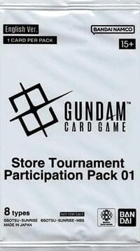 Store Tournament Participation Pack 01 - Gundam Promotional Cards - Gundam Card Game card