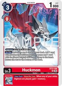 Huckmon - Hackers' Slumber - Digimon Card Game card