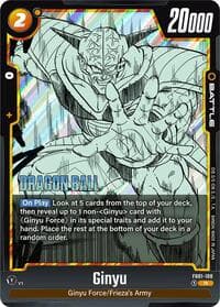 Ginyu - FB01-108 - Manga Booster 02 - Dragon Ball Super: Fusion World card