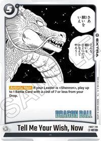 Tell Me Your Wish, Now - Manga Booster 02 - Dragon Ball Super: Fusion World card
