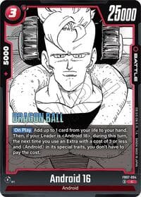 Android 16 - Manga Booster 02 - Dragon Ball Super: Fusion World card