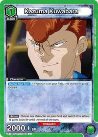 Kazuma Kuwabara (041) - UE13BT: Yu Yu Hakusho: Ghost Files - Union Arena card