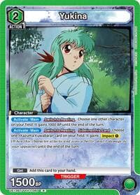 Yukina (060) (Box Topper Foil) - UE13BT: Yu Yu Hakusho: Ghost Files - Union Arena card