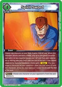 Spirit Sword - UE13BT: Yu Yu Hakusho: Ghost Files - Union Arena card