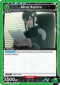 Mina Ashiro (041) (Box Topper Foil) - UE12BT: Kaiju No. 8 - Union Arena card