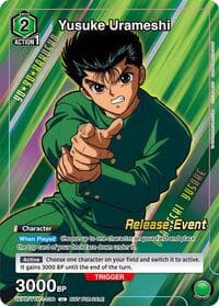 Yusuke Urameshi (Release Event Participation) - UE13BT: Yu Yu Hakusho: Ghost Files Release Event Cards - Union Arena card