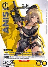 Anis (017) (U*) - UE14BT: GODDESS OF VICTORY: NIKKE - Union Arena card