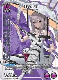 Scarlet (051) (U*) - UE14BT: GODDESS OF VICTORY: NIKKE - Union Arena card