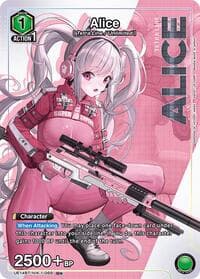 Alice (069) (U*) - UE14BT: GODDESS OF VICTORY: NIKKE - Union Arena card