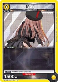 Rapi (009) (Box Topper Foil) - UE14BT: GODDESS OF VICTORY: NIKKE - Union Arena card