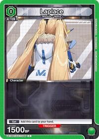 Laplace (090) (Box Topper Foil) - UE14BT: GODDESS OF VICTORY: NIKKE - Union Arena card