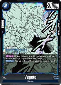 Vegeta - FB03-047 - Manga Booster 02 - Dragon Ball Super: Fusion World card
