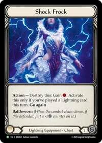 Shock Frock - JDG054 - Flesh and Blood: Promo Cards - Flesh and Blood TCG card