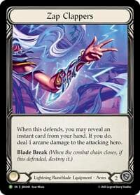 Zap Clappers - JDG048 - Flesh and Blood: Promo Cards - Flesh and Blood TCG card
