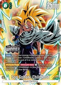 Son Gohan : Childhood - FP-054 (Tournament Pack -Winner- 08) - Tournament and Championship Promos - Dragon Ball Super: Fusion World card