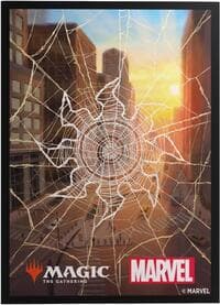 Magic: The Gathering Premium Art Sleeves - Spider-Man Plains - GameGenic Card Sleeves - Card Sleeves card