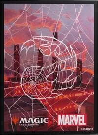 Magic: The Gathering Premium Art Sleeves - Spider-Man Mountain - GameGenic Card Sleeves - Card Sleeves card