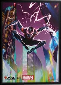 Magic: The Gathering Premium Art Sleeves - Spider-Man Miles Morales - GameGenic Card Sleeves - Card Sleeves card