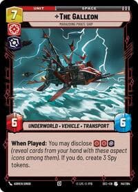The Galleon - Marauding Pirate Ship - Secrets of Power - Star Wars: Unlimited card