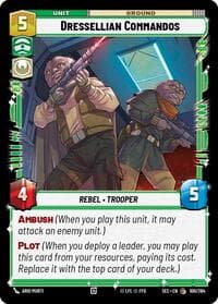 Dressellian Commandos - Secrets of Power - Star Wars: Unlimited card