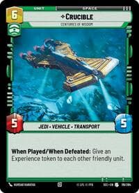Crucible - Centuries of Wisdom - Secrets of Power - Star Wars: Unlimited card