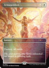 Armageddon (Rainbow Foil) - Secret Lair Drop Series - Magic: The Gathering card