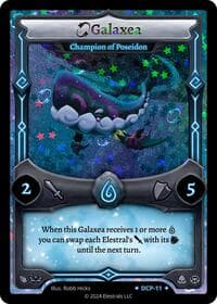 Galaxea - Champion of Poseidon - Divine Champions: Lifestream Promos - Elestrals card
