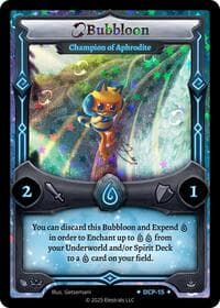 Bubbloon - Champion of Aphrodite - Divine Champions: Lifestream Promos - Elestrals card
