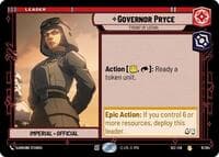 Governor Pryce - Tyrant of Lothal - Secrets of Power - Star Wars: Unlimited card