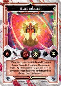 Hummburst - Champion of Apollo - Elestrals Premier Packs - Elestrals card