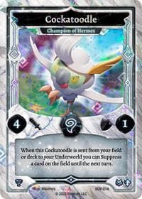 Cockatoodle - Champion of Hermes - Elestrals Premier Packs - Elestrals card