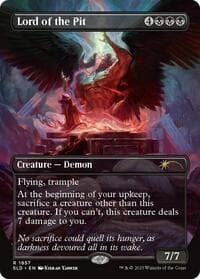 Lord of the Pit - Secret Lair Drop Series - Magic: The Gathering card