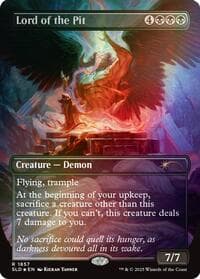 Lord of the Pit (Rainbow Foil) - Secret Lair Drop Series - Magic: The Gathering card