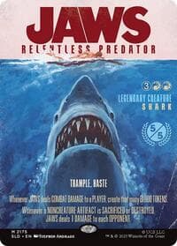 Jaws, Relentless Predator - Secret Lair Drop Series - Magic: The Gathering card