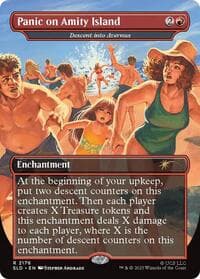 Panic on Amity Island - Descent into Avernus - Secret Lair Drop Series - Magic: The Gathering card