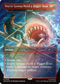 You're Gonna Need a Bigger Boat - Abrade (Rainbow Foil) - Secret Lair Drop Series - Magic: The Gathering card