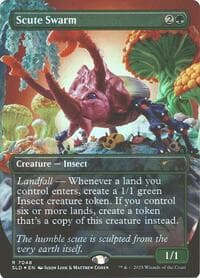 Scute Swarm (Rainbow Foil) - Secret Lair Drop Series - Magic: The Gathering card
